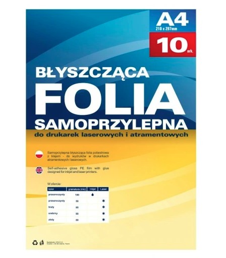 Folie do drukarek