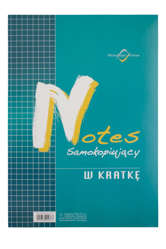 Notes samokopiujący MiP  N-105-5 A6 kratka