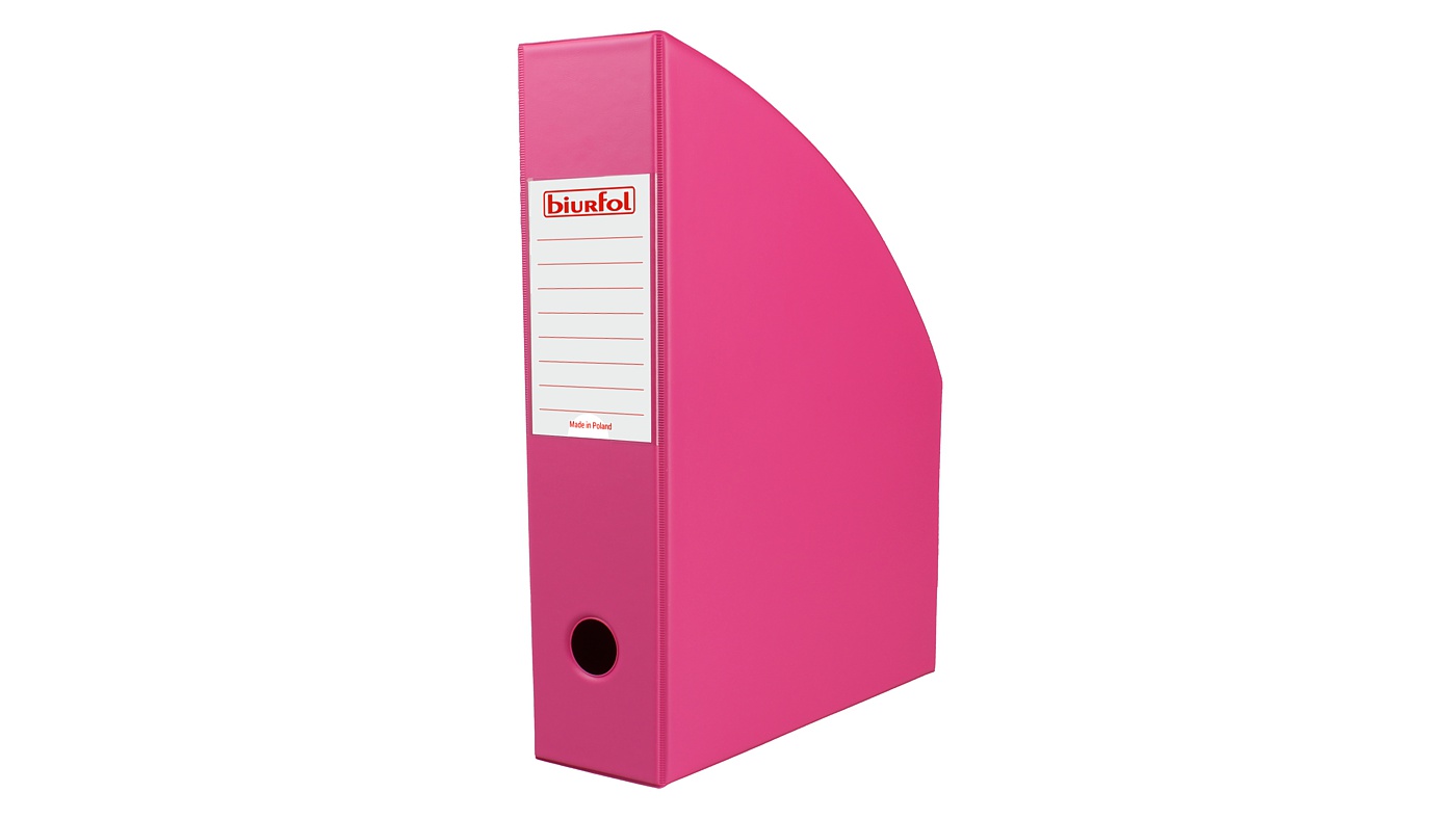 Pojemnik na dokumenty A4/70 PVC New Colours Biurfol różowy