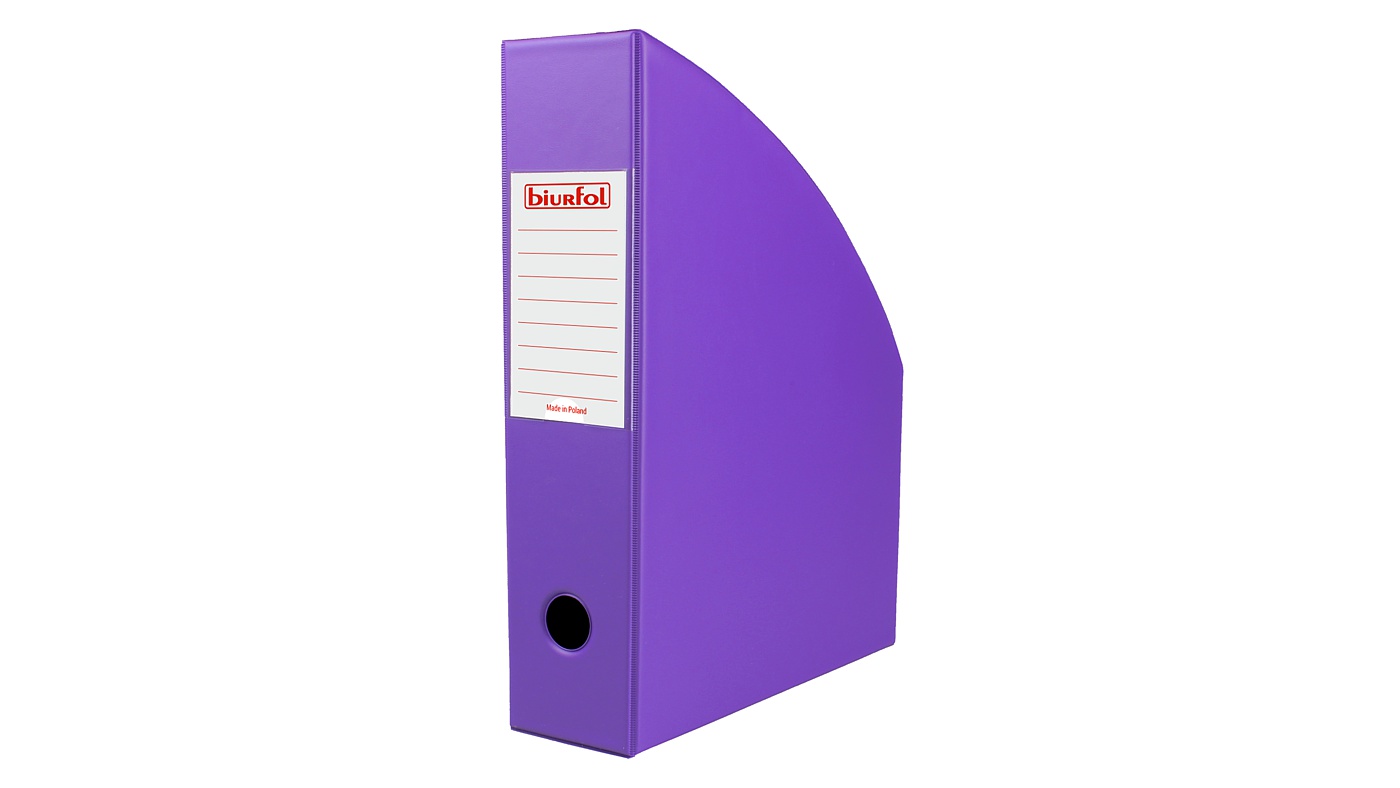 Pojemnik na dokumenty A4/70 PVC New Colours Biurfol fioletowy