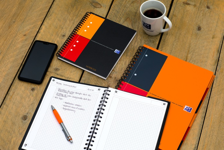 Kołobrulion A5+/80 kratka Oxford Notebook