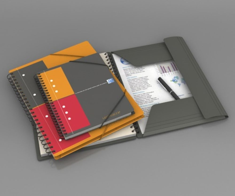 Kołozeszyt A5+/80 Oxford Meetingbook okładka PP