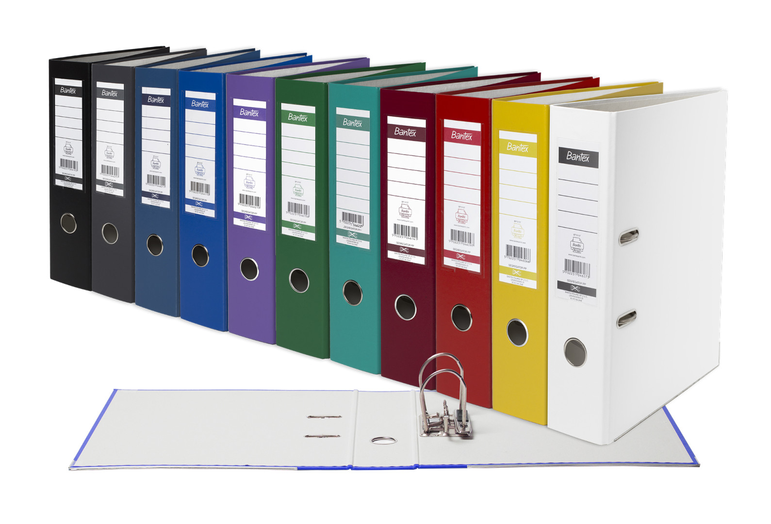 Segregator Bantex XXL A4/80 czarny