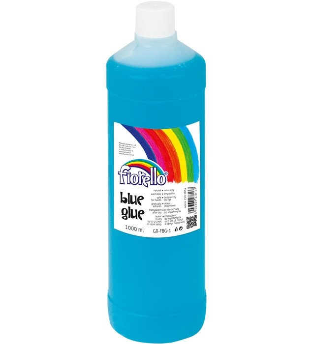 Klej w płynie 1000ml Fiorello niebieski