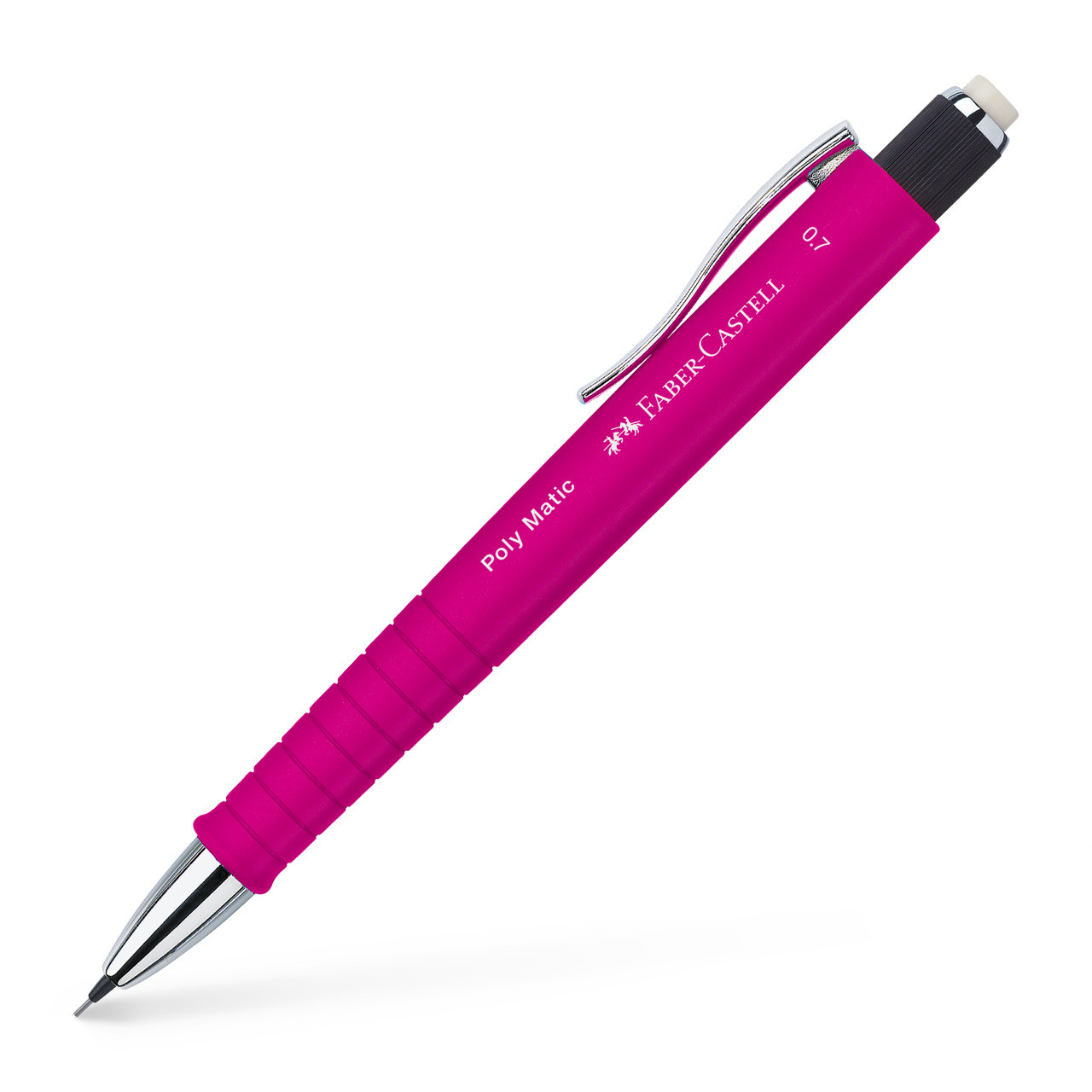 Ołówek automatyczny Poly Matic 0,7mm różowy Faber-Castell