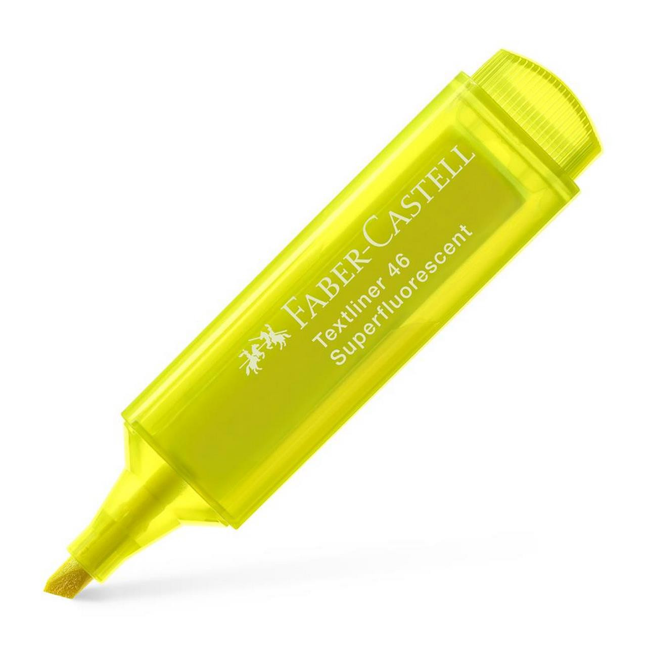 Zakreślacz Faber Castell Textliner żółty