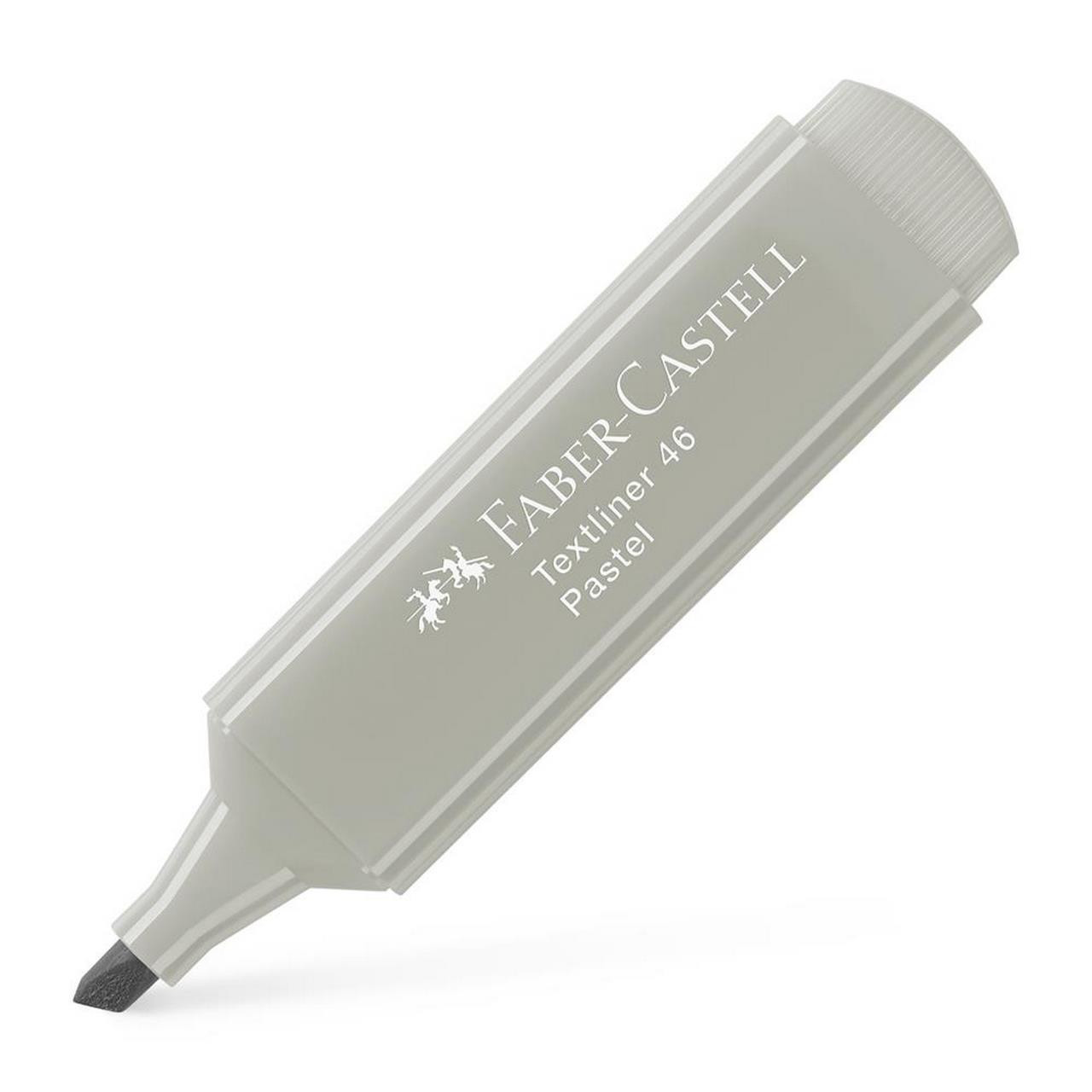 Zakreślacz Faber Castell Textliner 1546 pastelowy szary