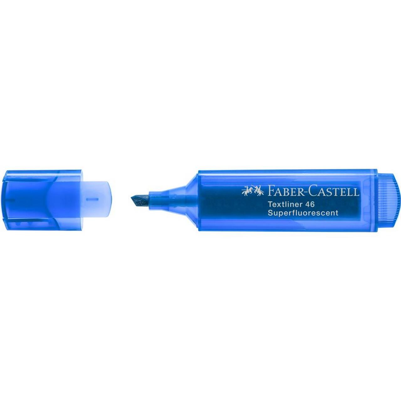 Zakreślacz Faber Castell Textliner 1546 niebieski