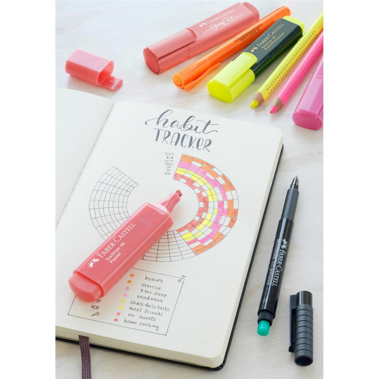 Zakreślacz Faber Castell Textliner 1548 żółty