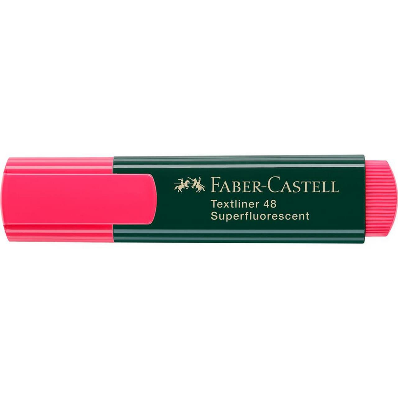 Zakreślacz Faber Castell Textliner 1548 czerwony