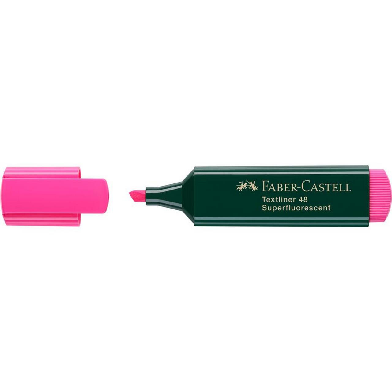 Zakreślacz Faber Castell Textliner 1548 różowy