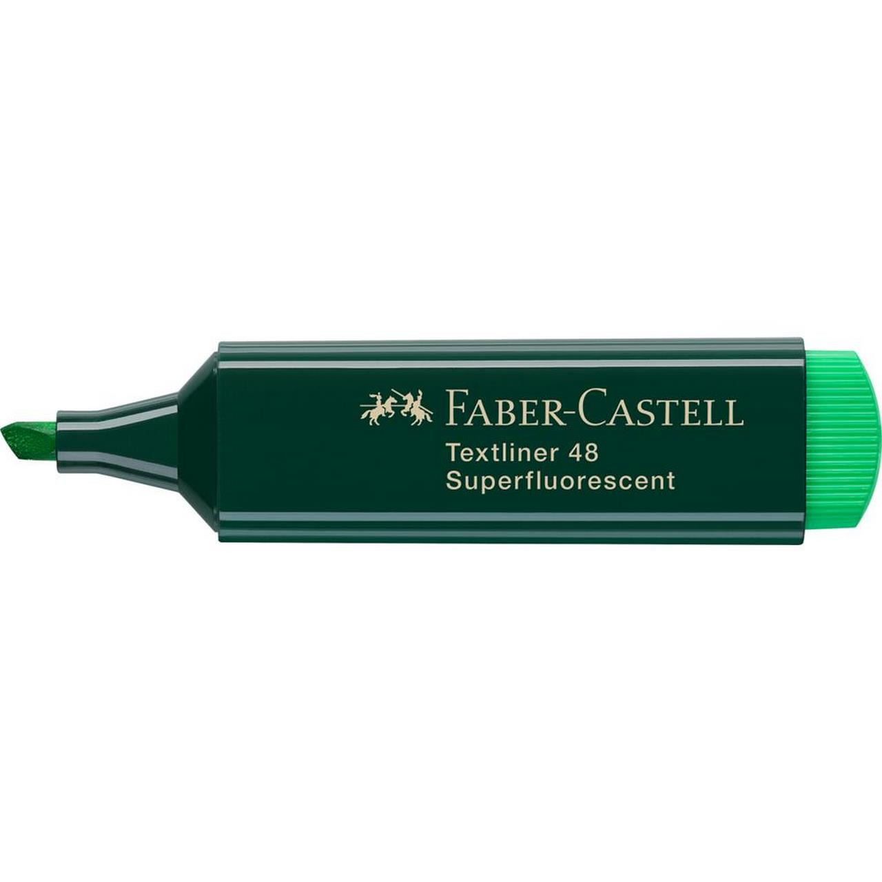 Zakreślacz Faber Castell Textliner 1548 zielony