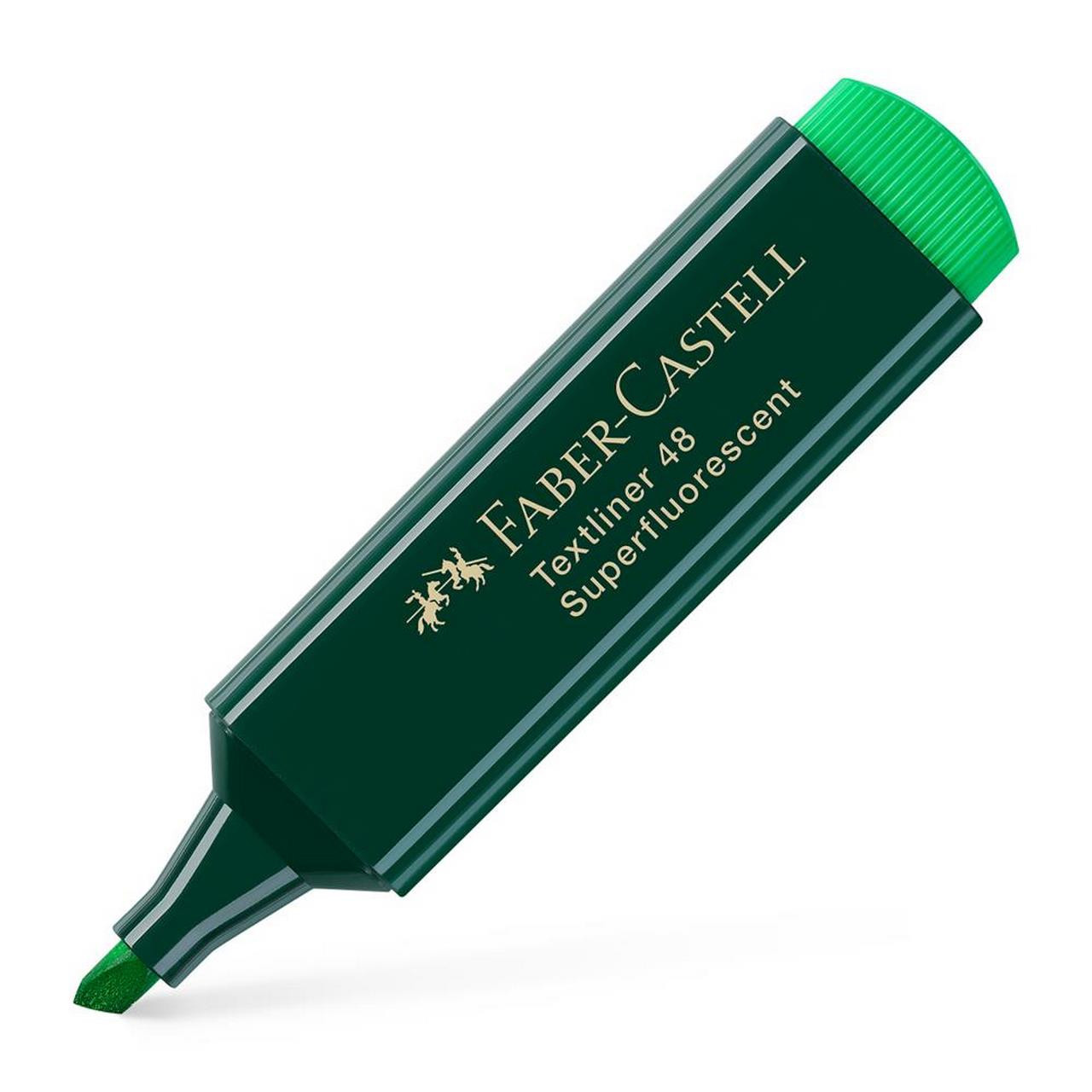 Zakreślacz Faber Castell Textliner 1548 zielony