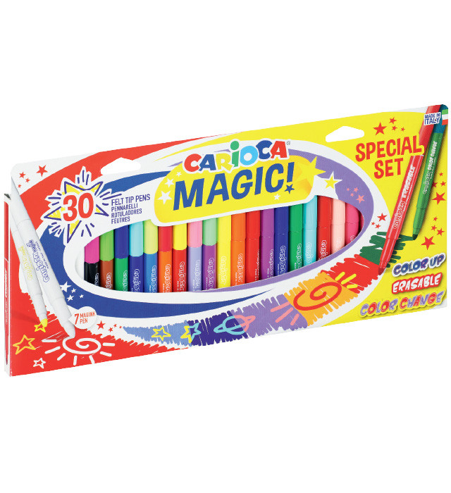 Pisaki Magic 30szt Carioca