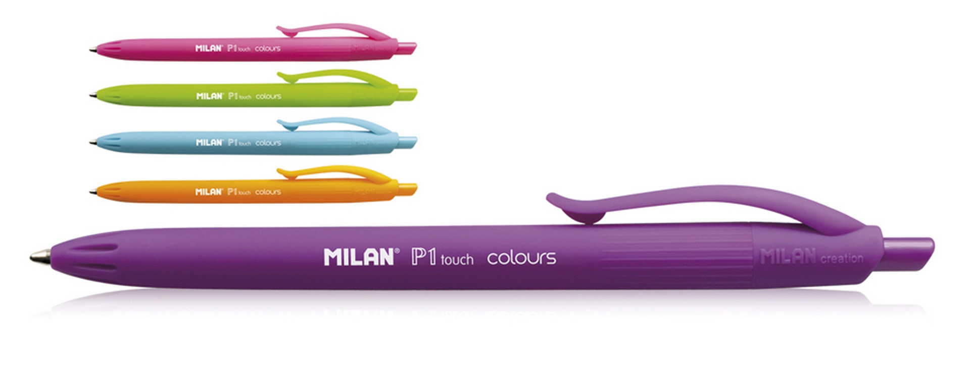 Długopis P1 Colours Milan pomarańczowy