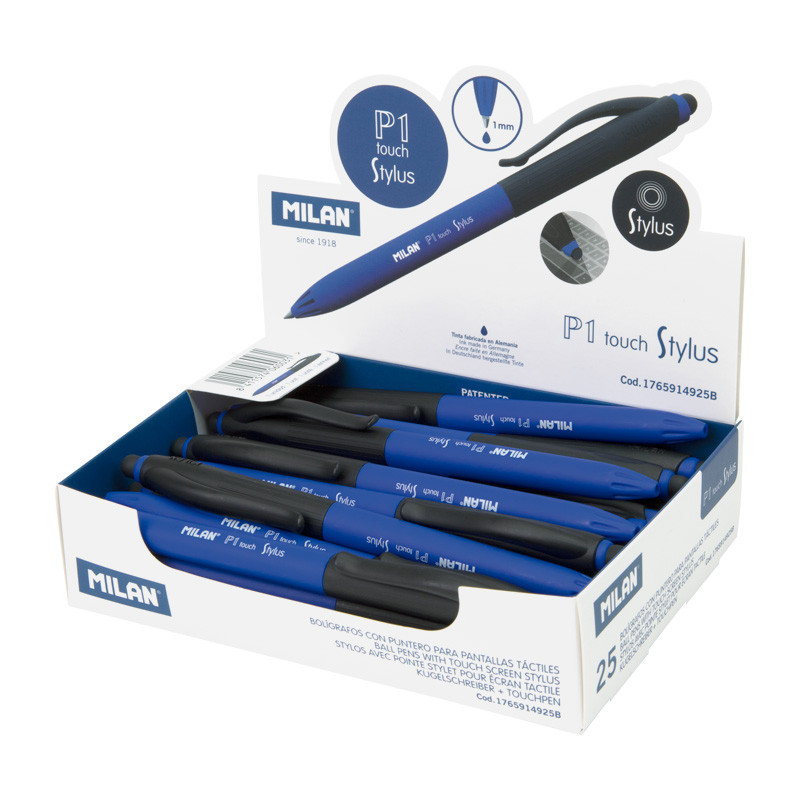 Długopis P1 TOUCH STYLUS niebieski do ekranów dotykowych 1szt