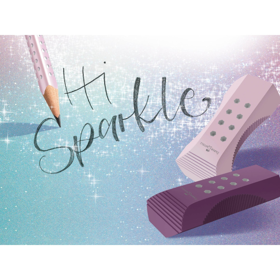 Gumka do ścierania RollOn Sparkle Cosmic Faber-Castell