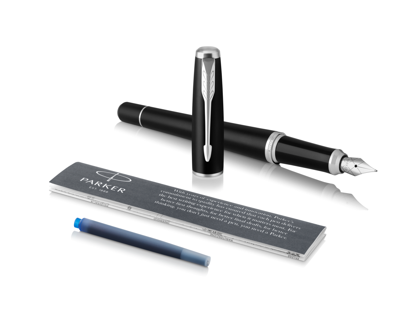 Pióro wieczne Parker Urban Muted Black CT (F)