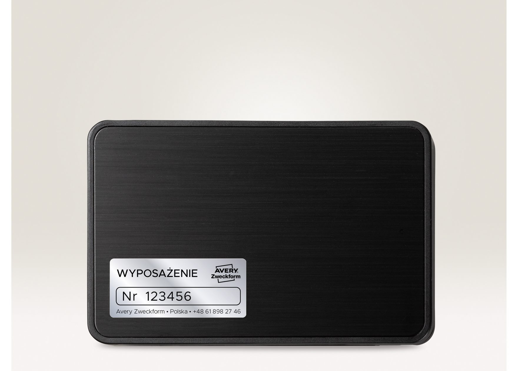 Etykiety znamionowe srebrne Avery Zweckform  210x297 mm