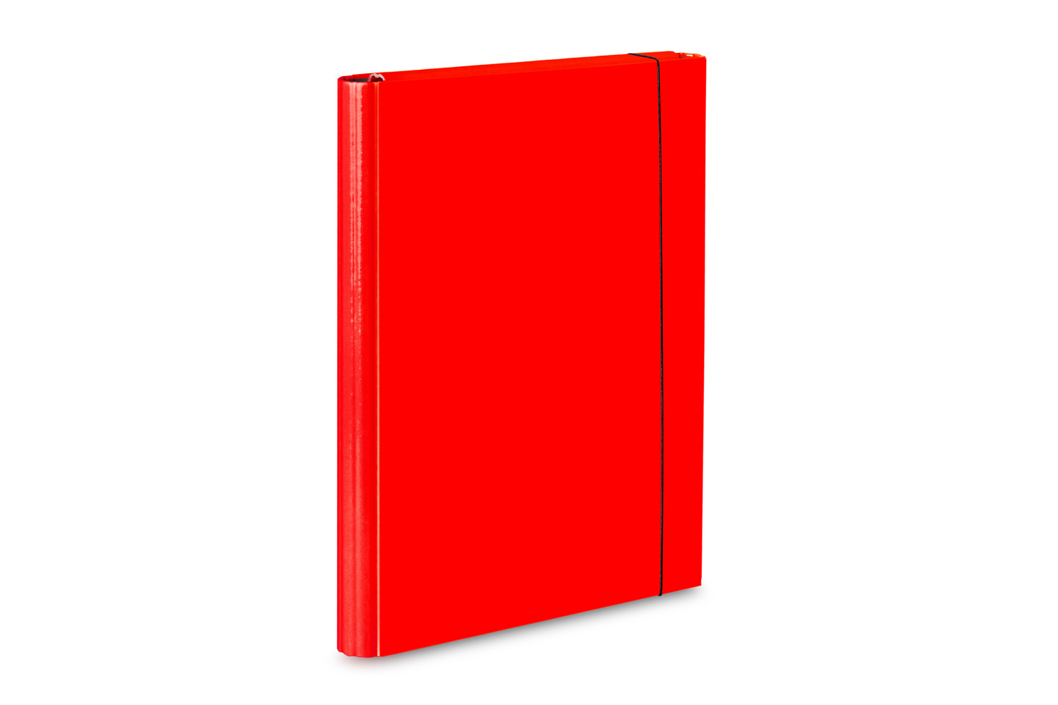 Teczka skrzydłowa z gumką Caribic A4 4cm VauPe czerwona