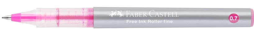 Cienkopis kulkowy Free Ink 0,7mm Faber-Castell różowy