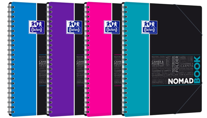 Kołozeszyt Oxford Nomadbook A4+/80k. kratka 400019522