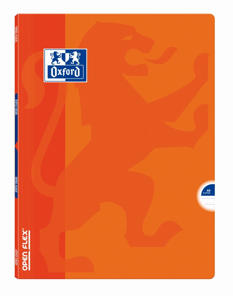 Zeszyt w linię A5/60 Oxford Open Flex 90g mix
