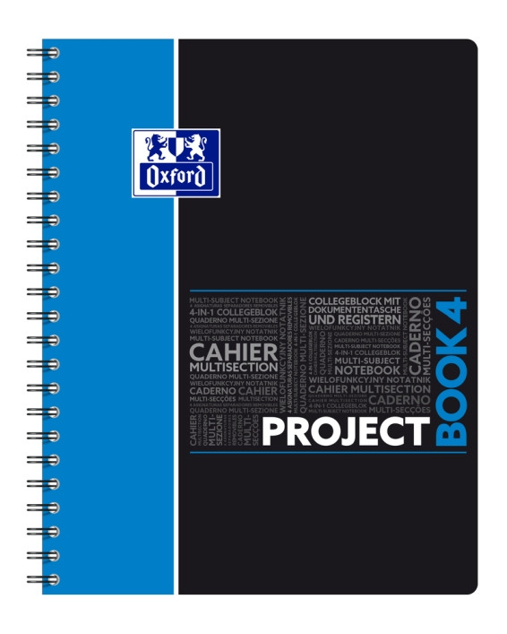 Kołozeszyt Oxford Projectbook Student A4+/100k kratka
