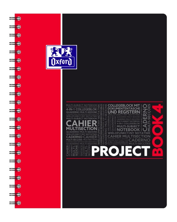 Kołozeszyt Oxford Projectbook Student A4+/100k kratka