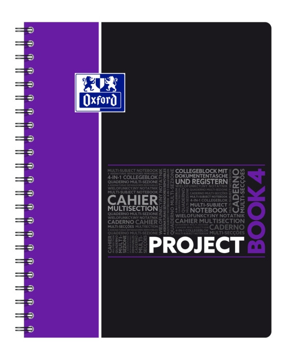 Kołozeszyt Oxford Projectbook Student A4+/100k kratka