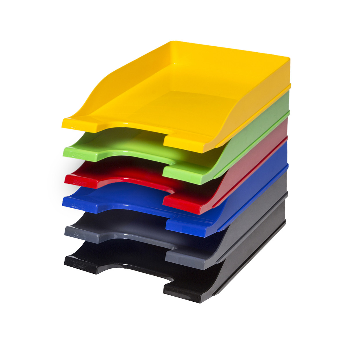 Półka na dokumenty Bantex Colors czerwona