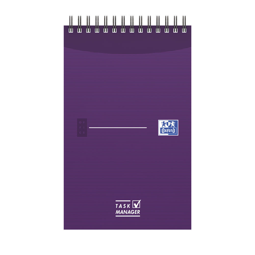 Kołonotatnik Oxford Task Manager 125x200mm 70k linia 400055727