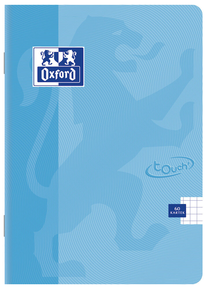 Zeszyt A5/60 kratka Oxford Touch Pastel 90g MIX