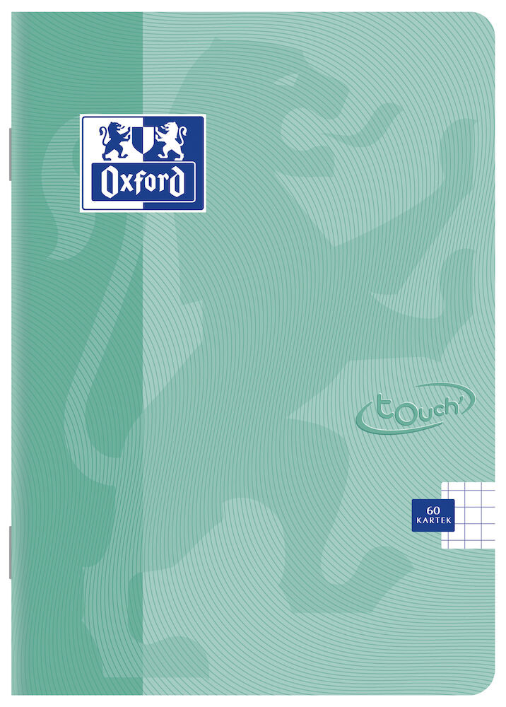 Zeszyt A5/60 kratka Oxford Touch Pastel 90g MIX