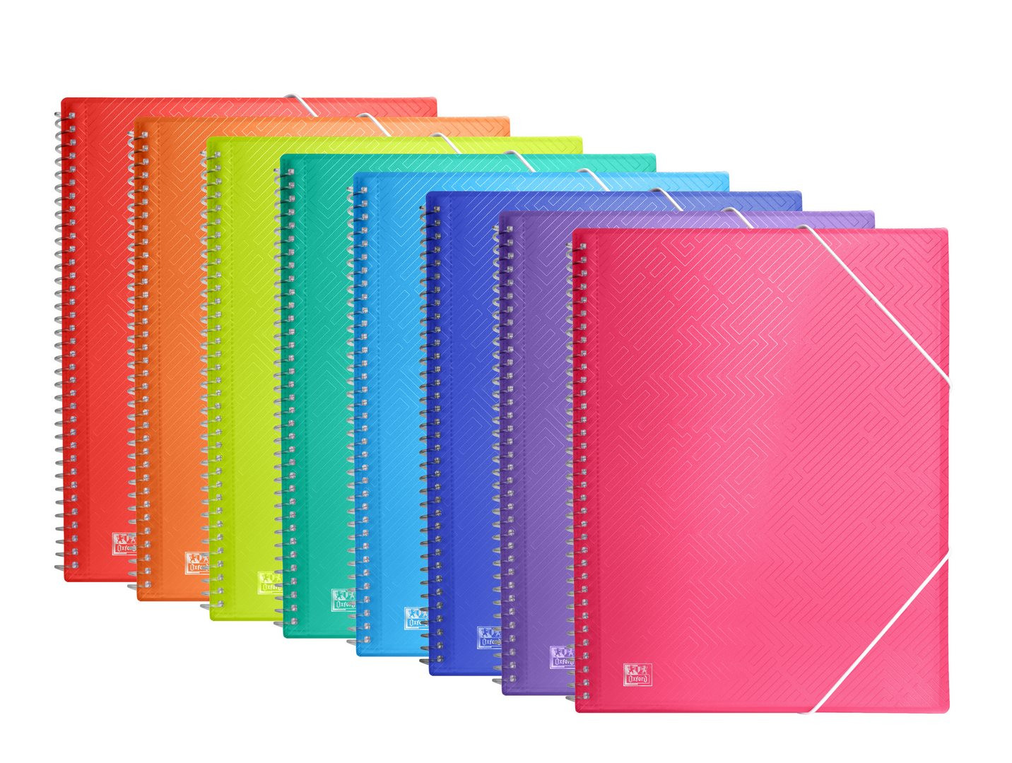 Album ofertowy na spirali A4/40k Oxford Urban przejrzysty mix 400147014