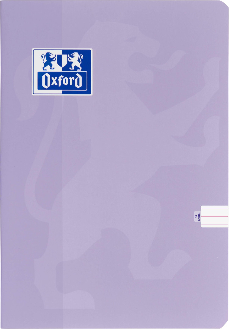 Zeszyt Oxford Touch Pastel A5/32k 3linia kolorowa 90g