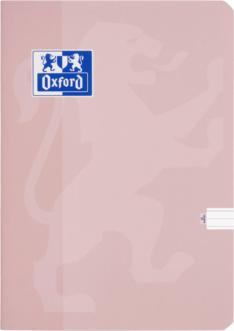 Zeszyt Oxford Touch Pastel A5/32k 3linia kolorowa 90g