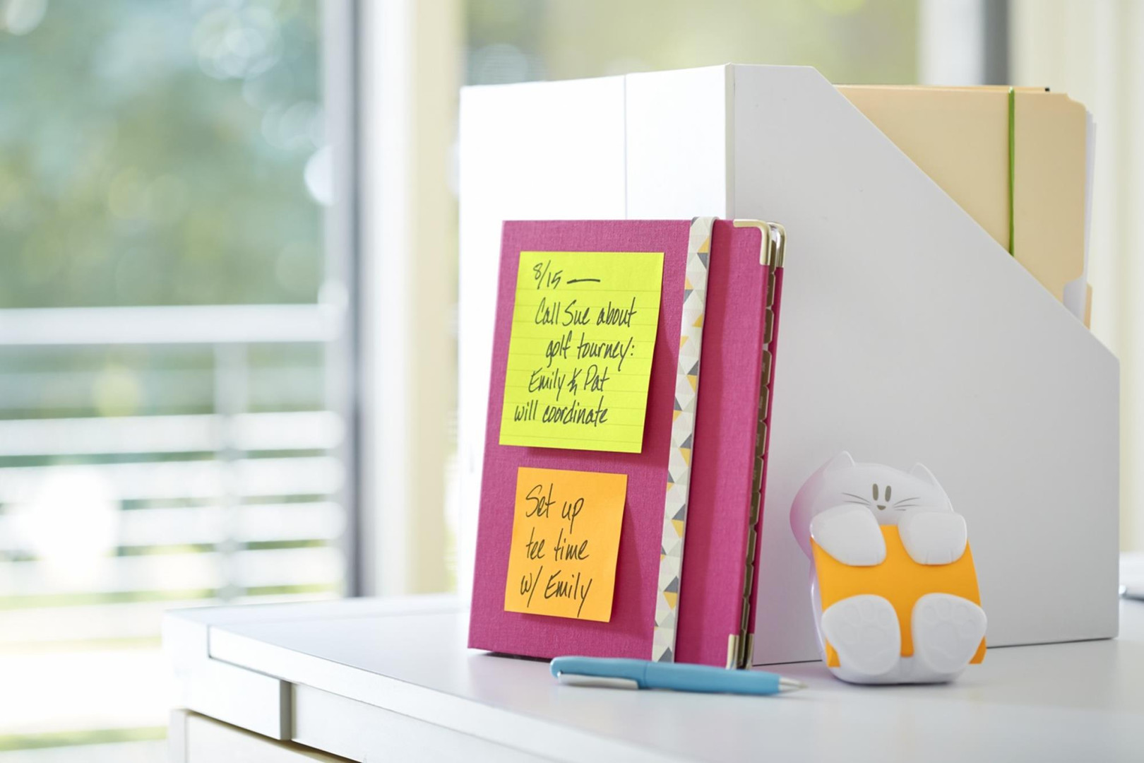 Karteczki samoprzylepne Post-it® Super Sticky, 4x45 kolorowych karteczek