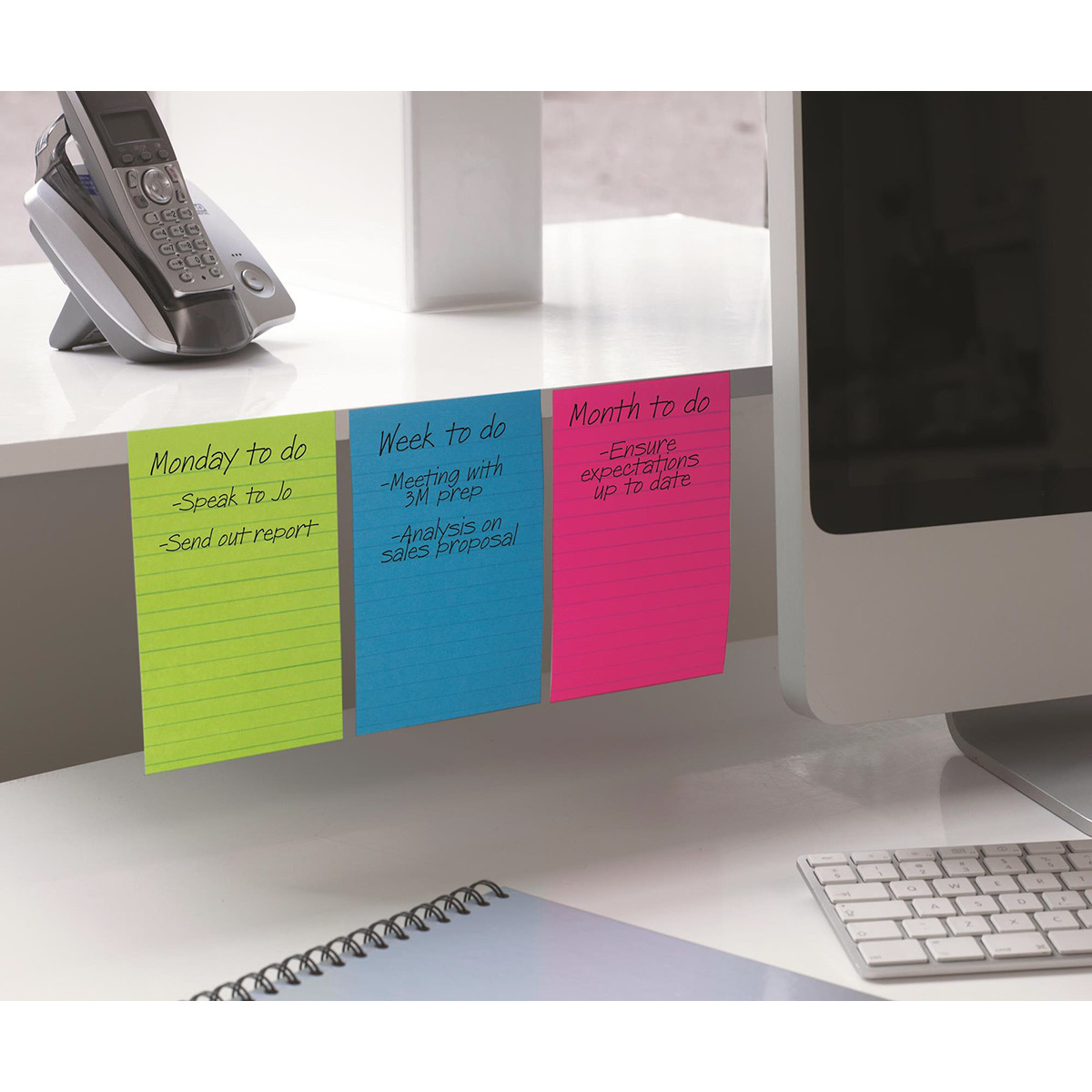 Karteczki samoprzylepne Post-it Super Sticky XXL Carnival 101x152mm 3x90k