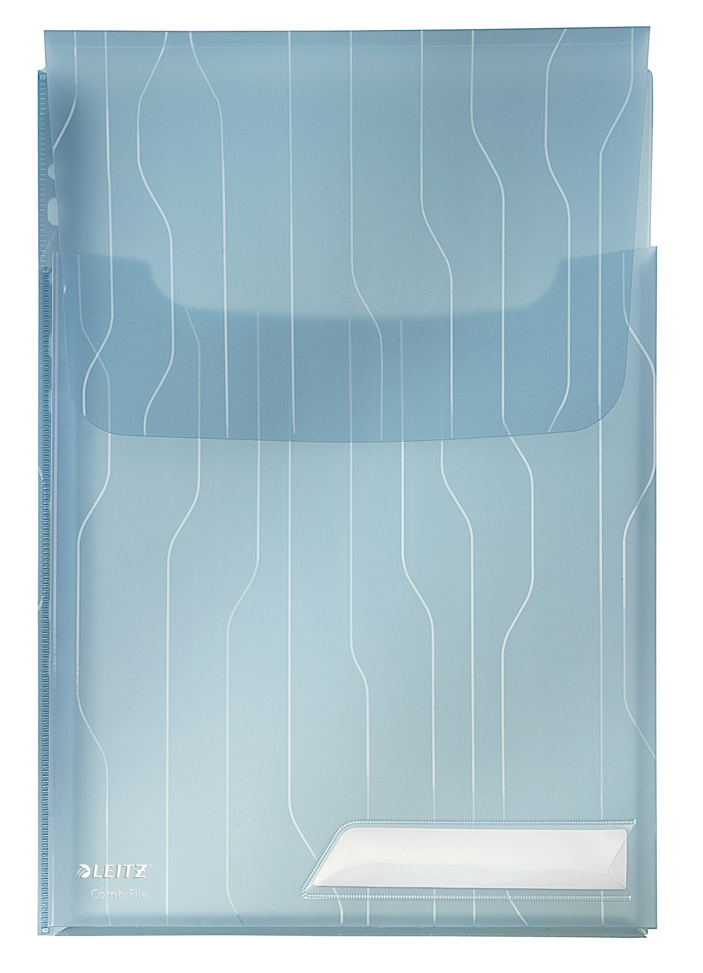 Folder ofertowy poszerzany Leitz CombiFile A4/3szt niebieski 200mic