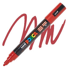 Marker Posca PC5M Uni rubinowy