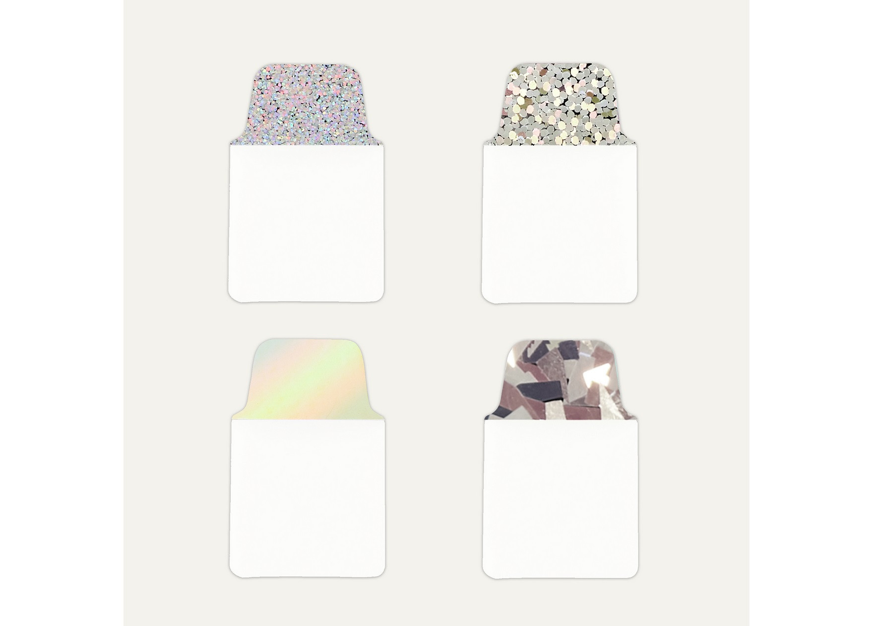 Zakładki indeksujące Ultra Tabs 25,4x38 holograficzne srebrne 74178 Avery Zweckform