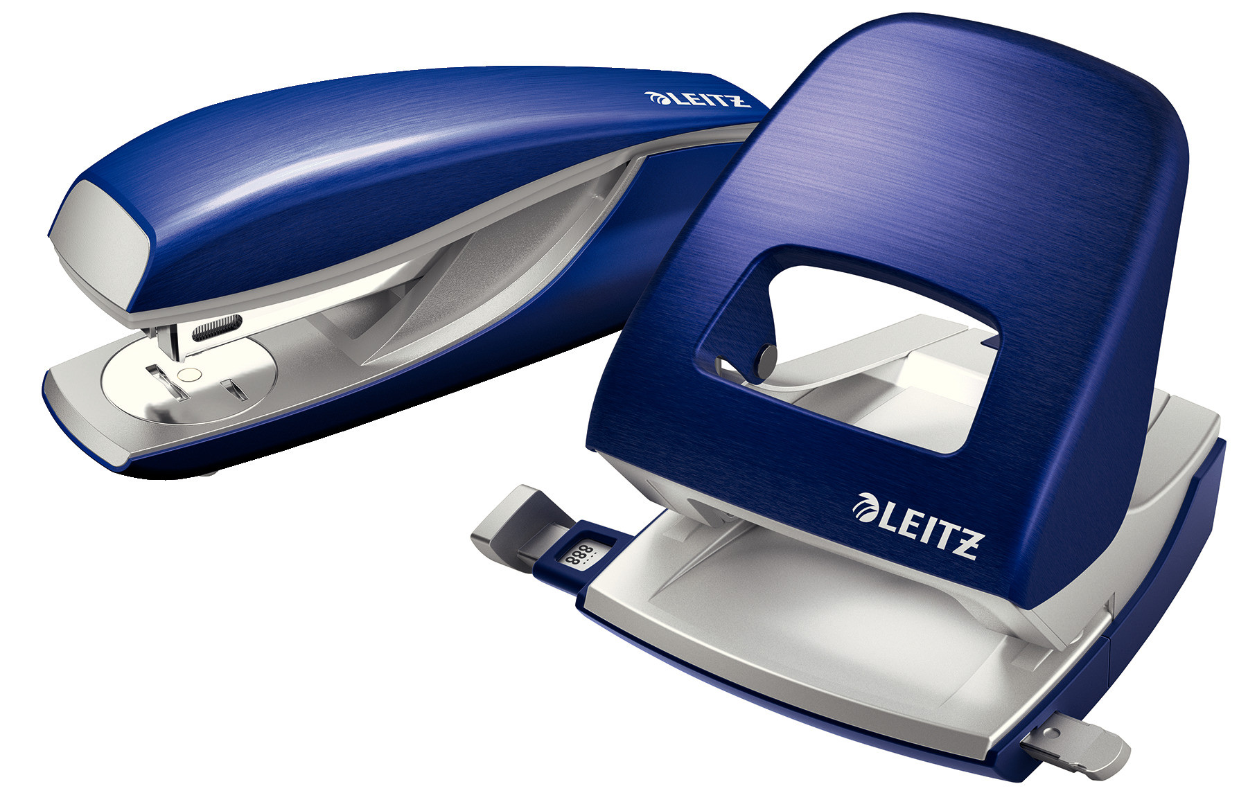 Dziurkacz Leitz New NeXXt Style 5006 metalowy tytanowy (30k.)