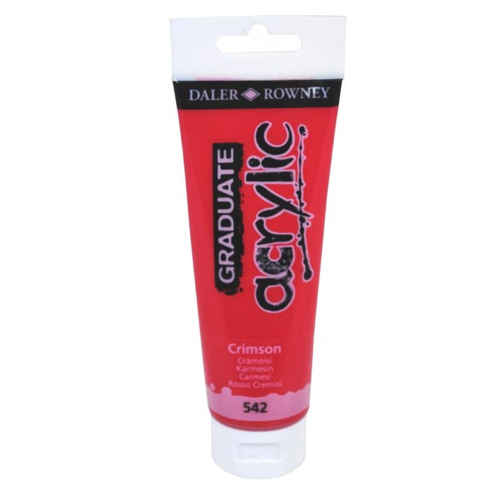 Farba akrylowa Graduate Arcylic 120ml karmazynowa (crimson) Graduate