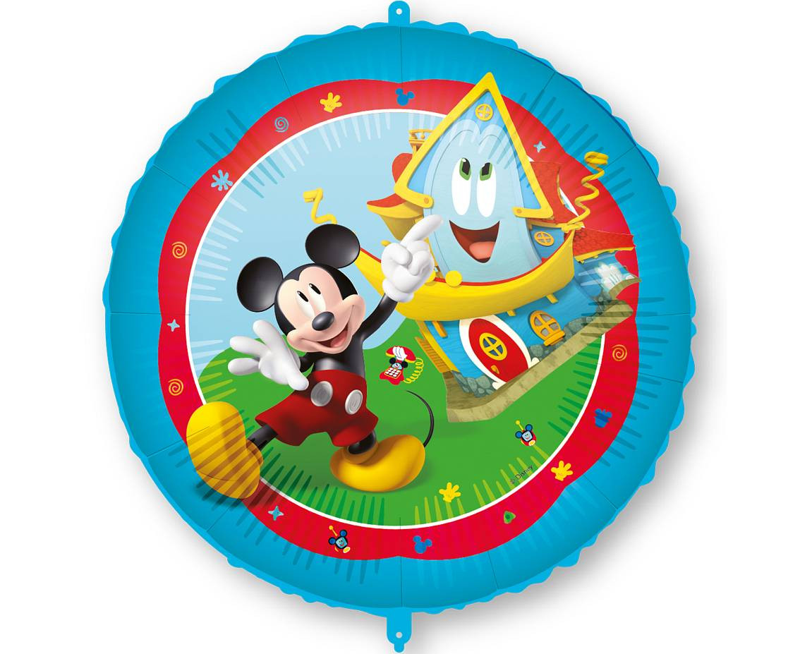 Balon foliowy Myszka Mickey Rock the House Disney 46cm 1szt GoDan