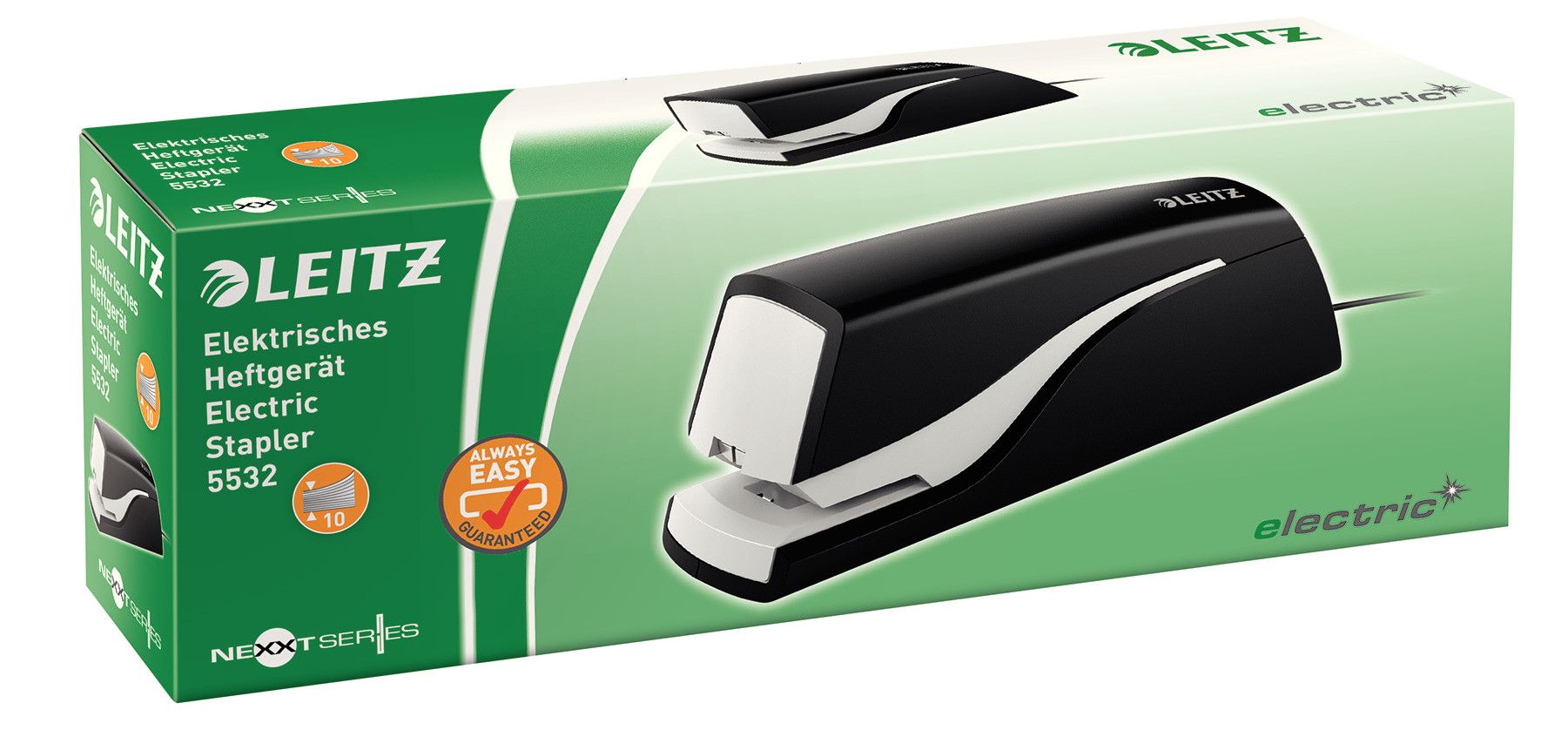 Zszywacz elektryczny Leitz Nexxt Series czarny