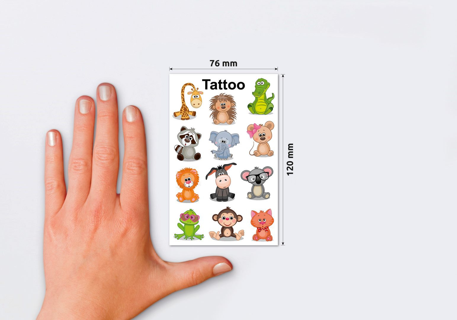 Naklejki Z-Design tatuaże zwierzęta Avery