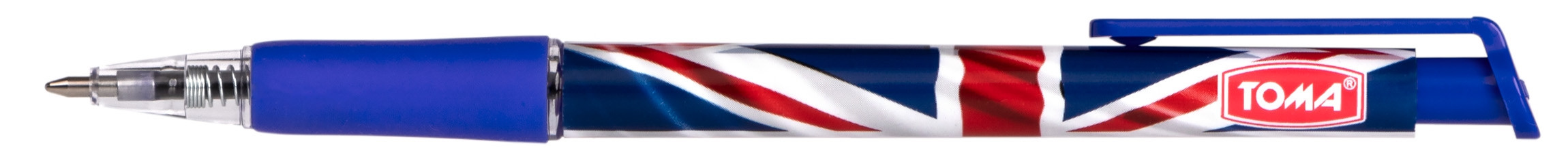 Długopis automatyczny Toma Great Britain TO-068 niebieski