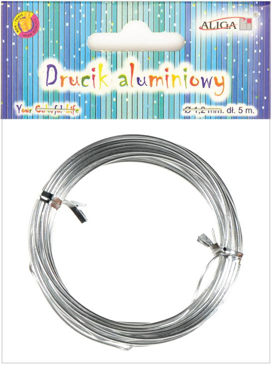 Drucik aluminiowy 1,25mm/5m DA-1205 Aliga