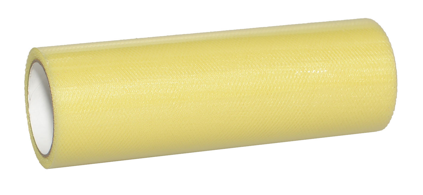 Tiul 15 cm x 9m jasnożólty TIUL-02 Aliga